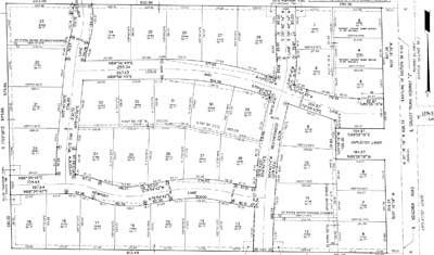 Meadows Estates Plat map