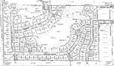 Jamestown V Plat Map